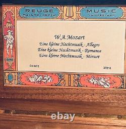 Reuge 72 Note Swiss Music Box plays Eine Kleine Nachtmusik by Mozart. SEE VIDEO