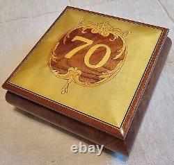 Reuge Anniversary/Birthday Music Box playing-That's what friends are for