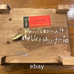 Reuge Austrian Music Box Antique Happy Bird Handmade