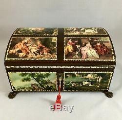 Reuge CH 4/50 Music/Jewelry Box, # 45001 Made In Switzerland