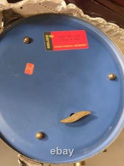 Reuge Capodimonte Carousel Musical Movement Cigar/Cigarette Dispenser 2 tunes