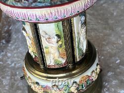 Reuge Capotimonte Lipstick Music Box Switzerland