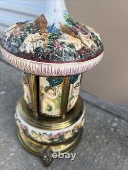 Reuge Capotimonte Lipstick Music Box Switzerland