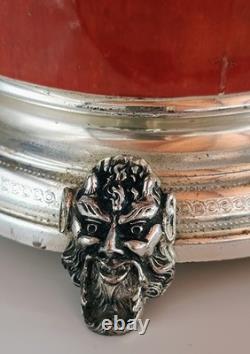 Reuge Carousel Cigarette Holder, Music Box, Lipstick Holder, 50s/60s Italia