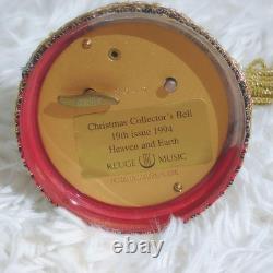 Reuge Christmas Bell Music Box Heaven And Earth Working Product