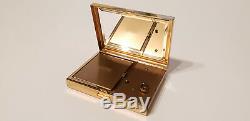 Reuge Compact Music Box'Madre Perla' Mother of Pearl Inlay & Pink Diamante