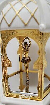 Reuge Dancing Ballerina Music Box Igor Carl Faberge Circa 80s Debut -READ