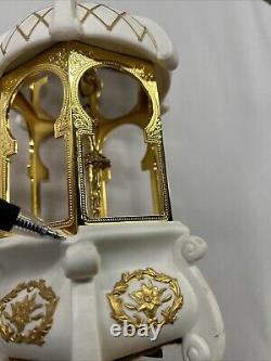 Reuge Dancing Ballerina Music Box Igor Carl Faberge Circa 80s Debut -READ