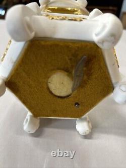 Reuge Dancing Ballerina Music Box Igor Carl Faberge Circa 80s Debut -READ