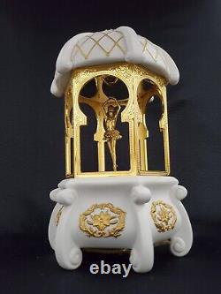 Reuge Dancing Ballerina Music Box Igor Carl Faberge Circa 80s Debut -READ