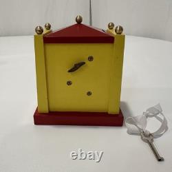Reuge Dancing Man Circus Clown Tico Tico Vintage Carnival Music Box Coin Bank