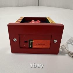 Reuge Dancing Man Circus Clown Tico Tico Vintage Carnival Music Box Coin Bank