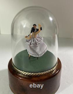 Reuge Dancing Wedding Couple Roses From The South Ballerina Music Box Vintage