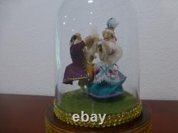 Reuge Danseur Louis Vuitton 2 Songs Large Model Dancing Ballerina Music Box