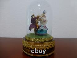 Reuge Danseur Louis Vuitton 2 Songs Large Model Dancing Ballerina Music Box