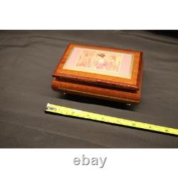 Reuge Edna Hibel Music Box Made in Italy Fur Elise Excellent Condition