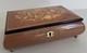 Reuge Floral Inlaid Wood Music Box Unchained melody romance Swiss Movement Italy