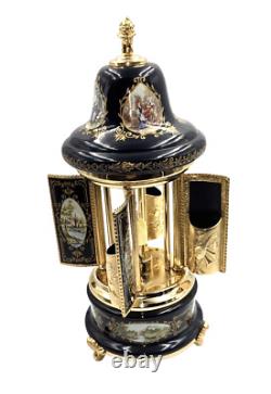 Reuge Hand Painted Lipstick Holder Ballerina Phantom of the Opera Music Box