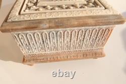 Reuge Incolay Music Box Stone Jewelry Vintage Sleeping Beauty Once Upon A Dream