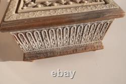 Reuge Incolay Music Box Stone Jewelry Vintage Sleeping Beauty Once Upon A Dream