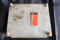 Reuge Incolay Music Box Stone Jewelry Vintage Sleeping Beauty Once Upon A Dream