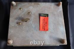 Reuge Incolay Music Box Stone Jewelry Vintage Sleeping Beauty Once Upon A Dream