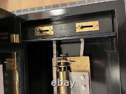 Reuge Inlaid Case 72 Valve/key, 5 Cylinder 15 Songs Music Box Interchange in box