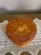 Reuge Inlaid Heart-Shaped Music Box Sorrento / Made in Italy Try To Remember