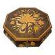 Reuge Inlaid Music Large Octagonal Jewelry Box Plays Love Me Tender ITALY