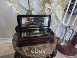 Reuge Interchangeable 5-Cylinder Music Box 50 Notes Original Owner