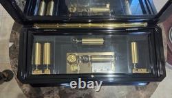 Reuge Interchangeable 5-Cylinder Music Box 50 Notes Original Owner