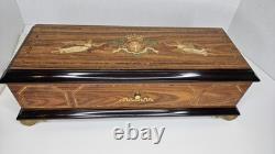 Reuge Interchangeable Music Box Grand Opera La Musica D'Italia Franklin Mint