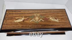 Reuge Interchangeable Music Box Grand Opera La Musica D'Italia Franklin Mint