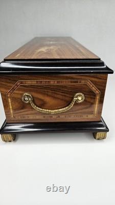 Reuge Interchangeable Music Box Grand Opera La Musica D'Italia Franklin Mint