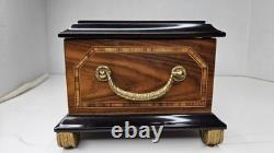 Reuge Interchangeable Music Box Grand Opera La Musica D'Italia Franklin Mint Reuge Interchangeable Music Box Grand Opera La Musica D'Italia Franklin Mint