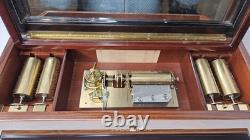 Reuge Interchangeable Music Box Grand Opera La Musica D'Italia Franklin Mint