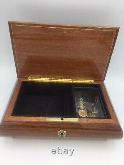 Reuge It's Impossible Sorrento Made In Italy Golf Lovers Vintage Music Box