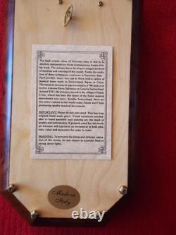 Reuge Italian Inlaid Musical Jewelry Box