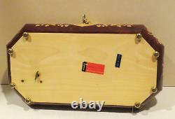 Reuge Italian Jewelry Music Box Inlaid Wood Shadow of Your Smile 14.5 with Key