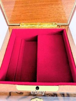 Reuge Jewelry Music Box Memory Cat Swizerland Antique Used