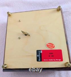 Reuge Jewelry Music Box Memory Cat Swizerland Antique Used