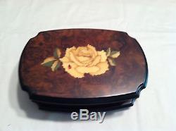Reuge Lady Bug Hand Inlaid in Italy Music Box With 30 Nt MVT-Blue Danube