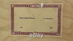 Reuge Large Music Jewelry Box WithKey 1.36 Note MVT- Waltz of the Flowers