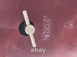 Reuge Lipstick Cigarette Holder Marble Italy Movement Music Box With Swan