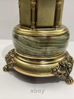 Reuge Lipstick Cigarette Holder Marble Italy Movement Music Box With Swan