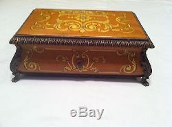 Reuge Music Baroque Music Box With 3.50 Note Movement-Mozart, Bocherini, Haydn