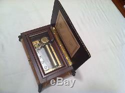Reuge Music Baroque Music Box With 3.50 Note Movement-Mozart, Bocherini, Haydn