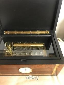 Reuge Music Box 12 Tunes, Clock Parts Works