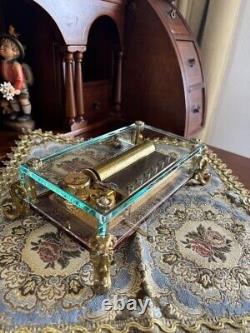 Reuge Music Box 144 note Il Trovatore, Martha, Carmen, Used From Japan