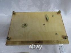 Reuge Music Box 1/36 Switzerland Plays Canon J. Pachelbel w Orig Key & Box, Ex